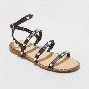 NWT A NEW DAY Astrid Sandals Black
